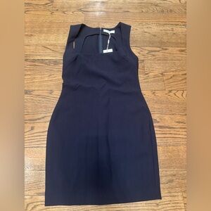 Likely Josephine Navy Sheath Dress Size 6 NWT Sleeveless Tailored Career